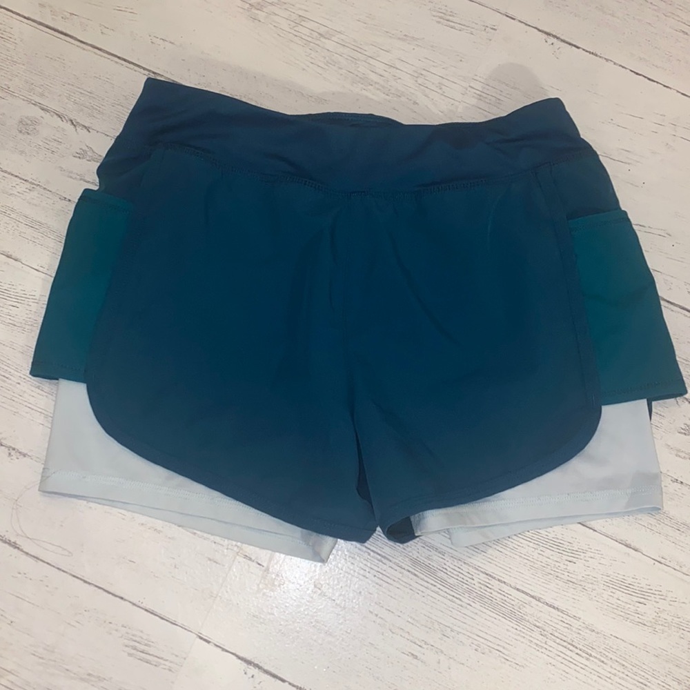 Teal Avia athletic shorts